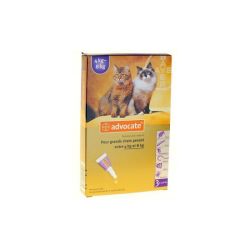 Advocate Antiparasitaire Grands Chats - 3x0,8ml