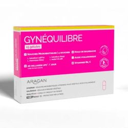 Aragan Gynéquilibre - Maintien une Muqueuse Vaginale Normale - 15 gélules