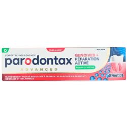 Parodontax Dentifrice Réparation Active Gencives 75ml - Prévention des saignements, élimination de la plaque et protection de l'émail