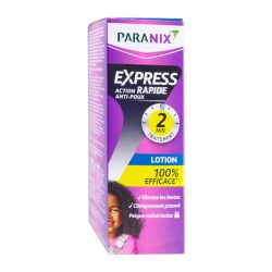 Paranix Express Lotion Anti-poux - À partir de 2 ans - 95ml + Peigne Métal Inclus