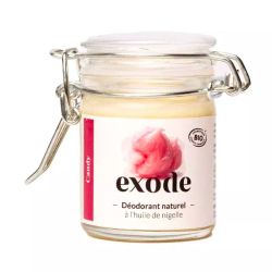 Exode Déodorant Baume Naturel Bio - 50g - Senteur Candy - Efficacité naturelle pour peaux sensibles