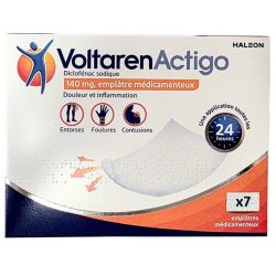 VoltarenActigo 140mg Emplâtre Médicamenteux - x 7