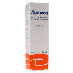 Septivon 1,5% Solution Pour Application Cutanée Flacon de 250 ml