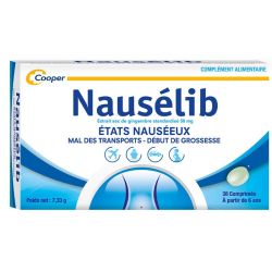 Cooper Nausélib 36 comprimés