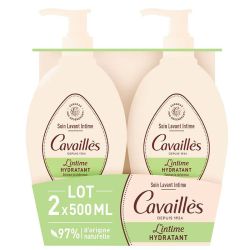 Rogé Cavaillès Intime Soin Lavant Hydratant Sécheresse - Nettoie en Douceur - 2x500ml