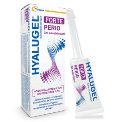 Hyalugel Forte Perio Gel Buccal Assainissant - 8ml - Gencives sensibles et muqueuses irritées