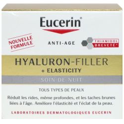 Hyaluron Filler et Elasticity soin nuit anti-âge toute peau 50ml