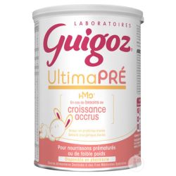 Guigoz Ultima Pré Lait Nourrissons Prématurés 400g – Haute densité protéino-énergétique