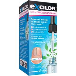 Excilor Sérum Ongles Régénérant  - 10ml - Répare & Protège Les Ongles Abîmés
