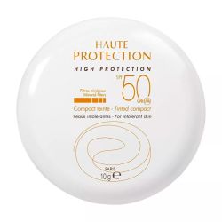 Avène Haute Protection Fond de Teint Compact SPF 50 - 10 g - Teinte Doré - Unifie et protège