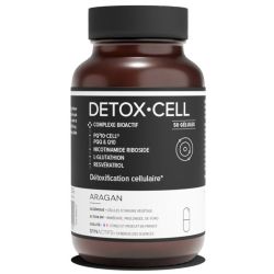 Aragan Detox Cell - 50 gélules - Détox cellulaire et protection antioxydante avancée