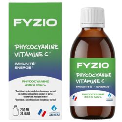 Gilbert Fyzio Phycocyanine Vitamine C 200ml – Vitalité et soutien immunitaire