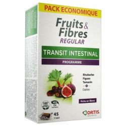 Ortis Transit Intestinal Fruits & Fibres Regular Pack Eco 45 cubes