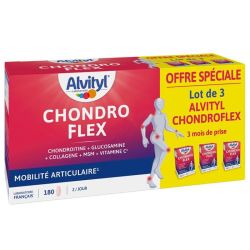 Alvityl Chondroflex -180 comprimés - Confort articulaire et protection du cartilage
