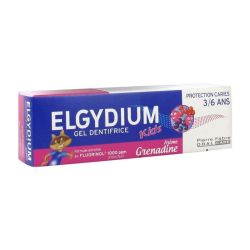 Elgydium Dentifrice Gel Kids Grenadine 50ml