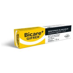 Gifrer Bicare Plus Dentifrice Blanchissant au Charbon Végétal