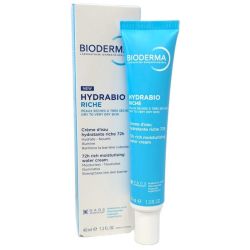 Bioderma Hydrabio Riche Crème d'Eau Hydratante 72h - 40 ml - Peaux sèches à très sèches