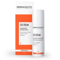Dermaceutic C25 Cream Concentre Antioxydant - 30 ml - Vitamine C - Vegan