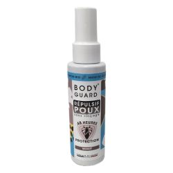 Bodyguard Répulsif Anti-poux Parfumé - 100ml - Senteur Monoï Sans rinçage Protection 48h - Protège et Parfume