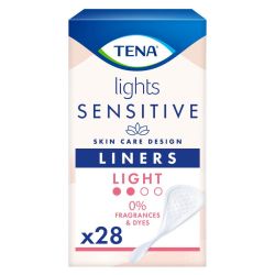 Tena Lights Discret Sensitive - Sans Parfum ni Colorant - 28 protections