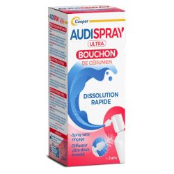 Audispray Ultra - 50 ml - Traitement immédiat de cérumen