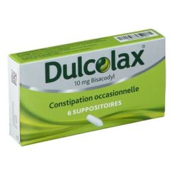 Dulcolax 6 suppositoires - Bisacodyl 5mg
