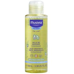 Mustela Huile de Massage à l'Huile d'Avocat - 100 ml - Hydratation et bien-être dès la naissance