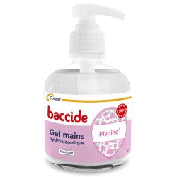 Baccide Gel Hydroalcoolique Mains Pivoine - 300ml