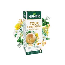Humer Toux et Irritation - Sirop pour la Toux Sèche et Grasse - 100ml - Soulage et protège