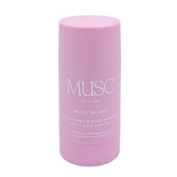 Musc Intime Musc Blanc Déodorant Solide Parfumé 50g - Fraîcheur et parfum longue tenue