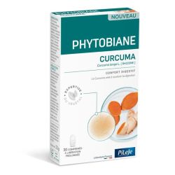 Pileje Phytobiane Curcuma Confort Digestif - 30 Comprimés