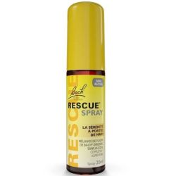 Fleurs de Bach Rescue Original Spray Concentré de Sérénité Sans Alcool 20ml – Apaisement immédiat