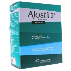 Alostil Minoxidil 2% solution 3x60ml