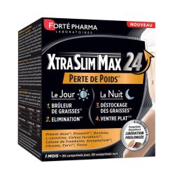 Forté Pharma Xtraslim Max 24 Jour/Nuit 60 comprimés
