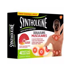 Syntholkiné Patch Chauffant Grand Format - 4 Patchs