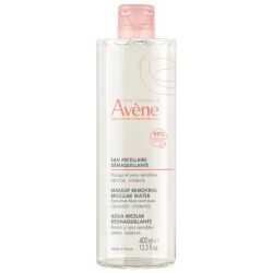 Avène Eau Micellaire Démaquillante - 400ml - Nettoie, hydrate et apaise les peaux sensibles
