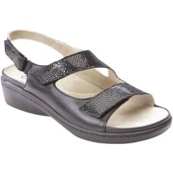 Gibaud CHUT Padou Noir - Chaussures Confort Femme Pieds Déformés