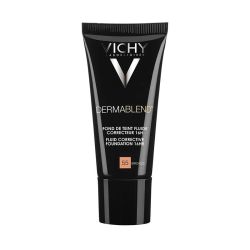 Vichy Dermablend Fond de Teint Fluide Correcteur - Teinte 55 30 ml - Haute Couvrance & SPF35