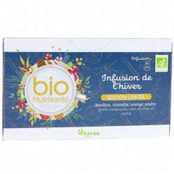 Nutrisanté Infusion de l'Hiver - 20 sachets - Pause chaude et gourmande