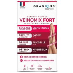 Granions Veinomix - Confort et Légèreté des Jambes - 30 comprimés