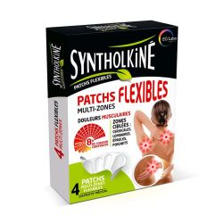 Syntholkiné Patch Flexible - 4 Patchs