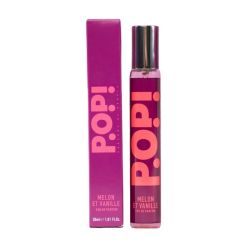 P.O.P ! Eau de Parfum Melon et Vanille 30 ml - Fragrance hespéridée et fruitée