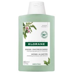 Klorane Douceur - Tous Types de Cheveux Shampoing Gainant à l'Amande - 400 ml