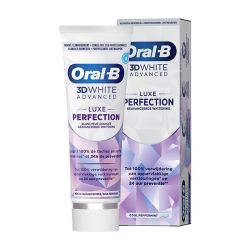 Oral-B Dentifrice 3D White Advanced Luxe Perfection - Blancheur Avancée - 75ml