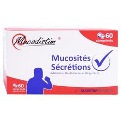 Mucodistim - Mucosités & Sécrétions - 60 Comprimés