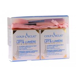 Asepta Coup d’Éclat - Lot de 2 x 3 Ampoules Lift & Lumière + 2 Pinceaux OFFERTS