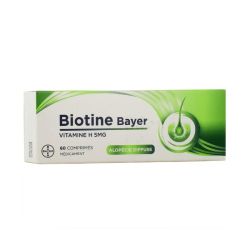 Bayer Biotine 5 mg 60 comprimés - Vitamine H