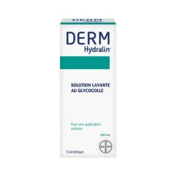 Derm Hydralin Solution Lavante au Glycocolle - 200ml