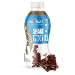 Eric Favre Shake Protein Saveur Chocolat 320 ml - Boisson hyperprotéinée pour le développement musculaire