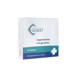 Gilbert Suppositoire à la glycérine Adulte 25 suppositoires